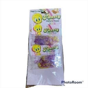 Vintage Tweety Character Bands Bracelets NEW 2 Pack Kids Girls